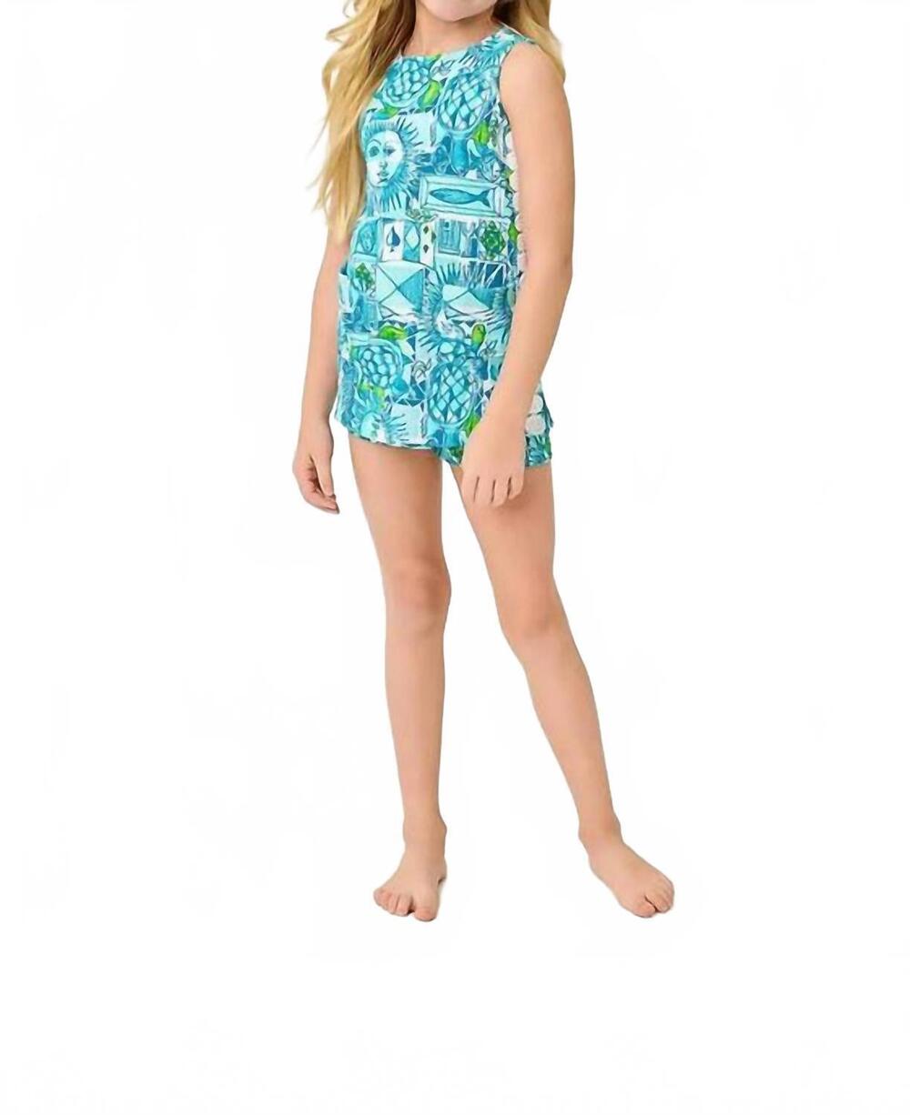 NEW LILLY PULITZER girl's mini romey knit shift set in mint condition harlillyqu